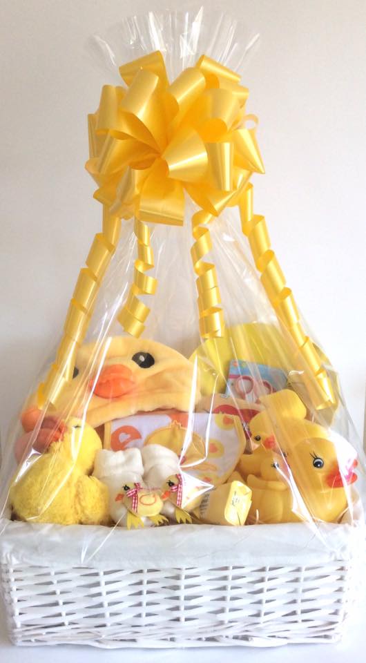 Duck Baby Gift Basket Hamper