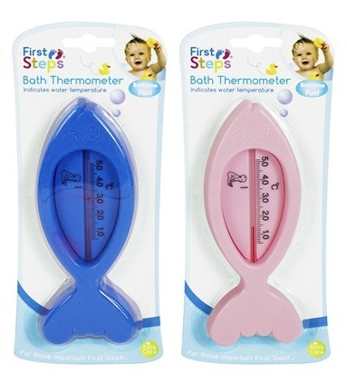 Bath Thermometer - pink / blue