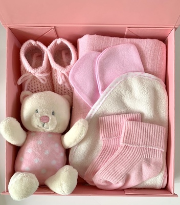 Pink Baby Gift Box - medium