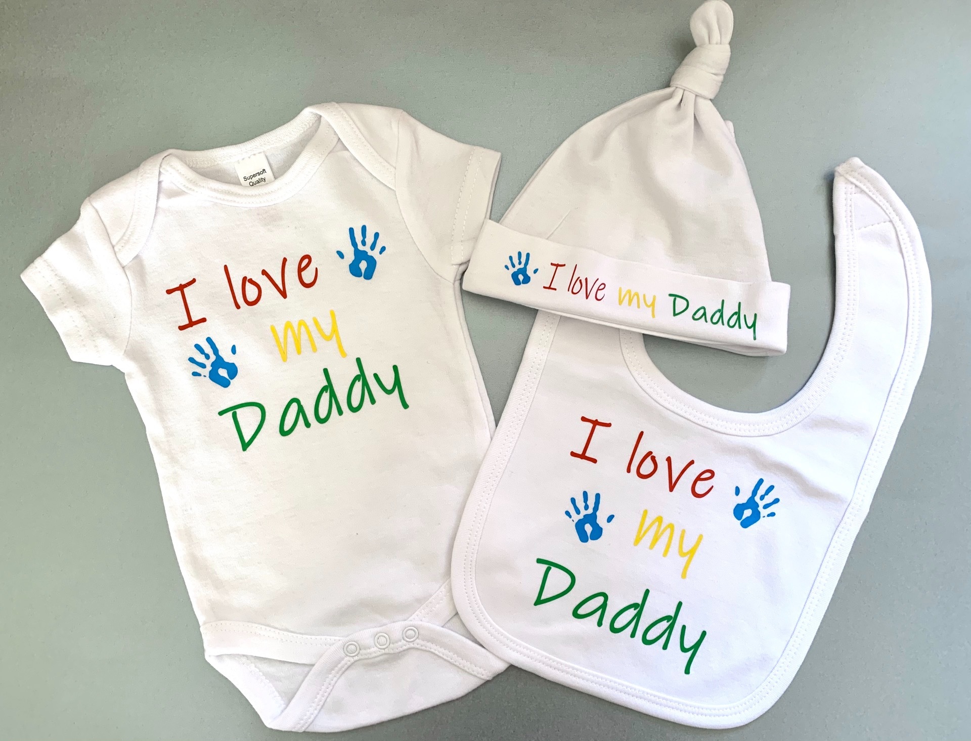 I Love My Daddy Baby Gift Sets
