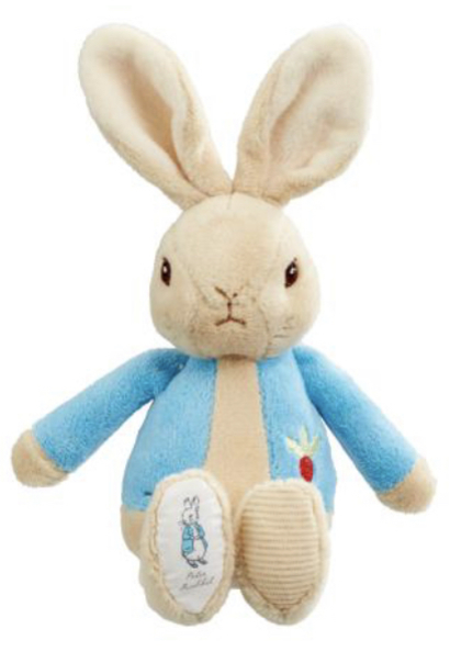 Peter Rabbit Baby Rattle Soft Toy