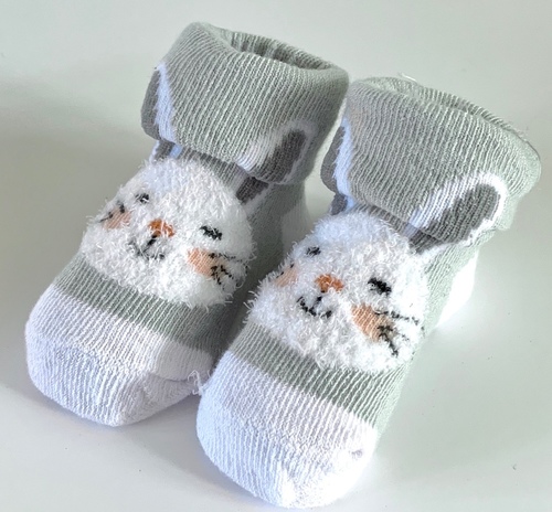 Easter Bunny Baby Socks