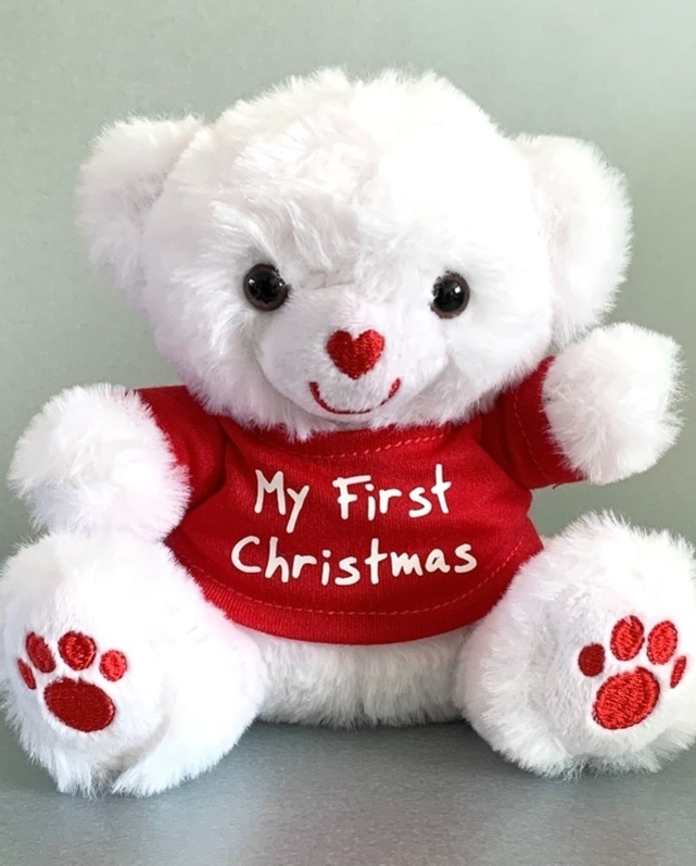 My First Christmas teddy