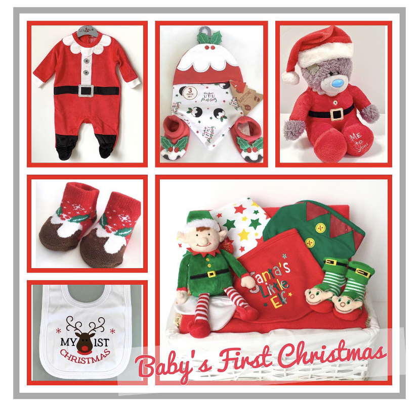 Baby's First Christmas Clothes & Gifts