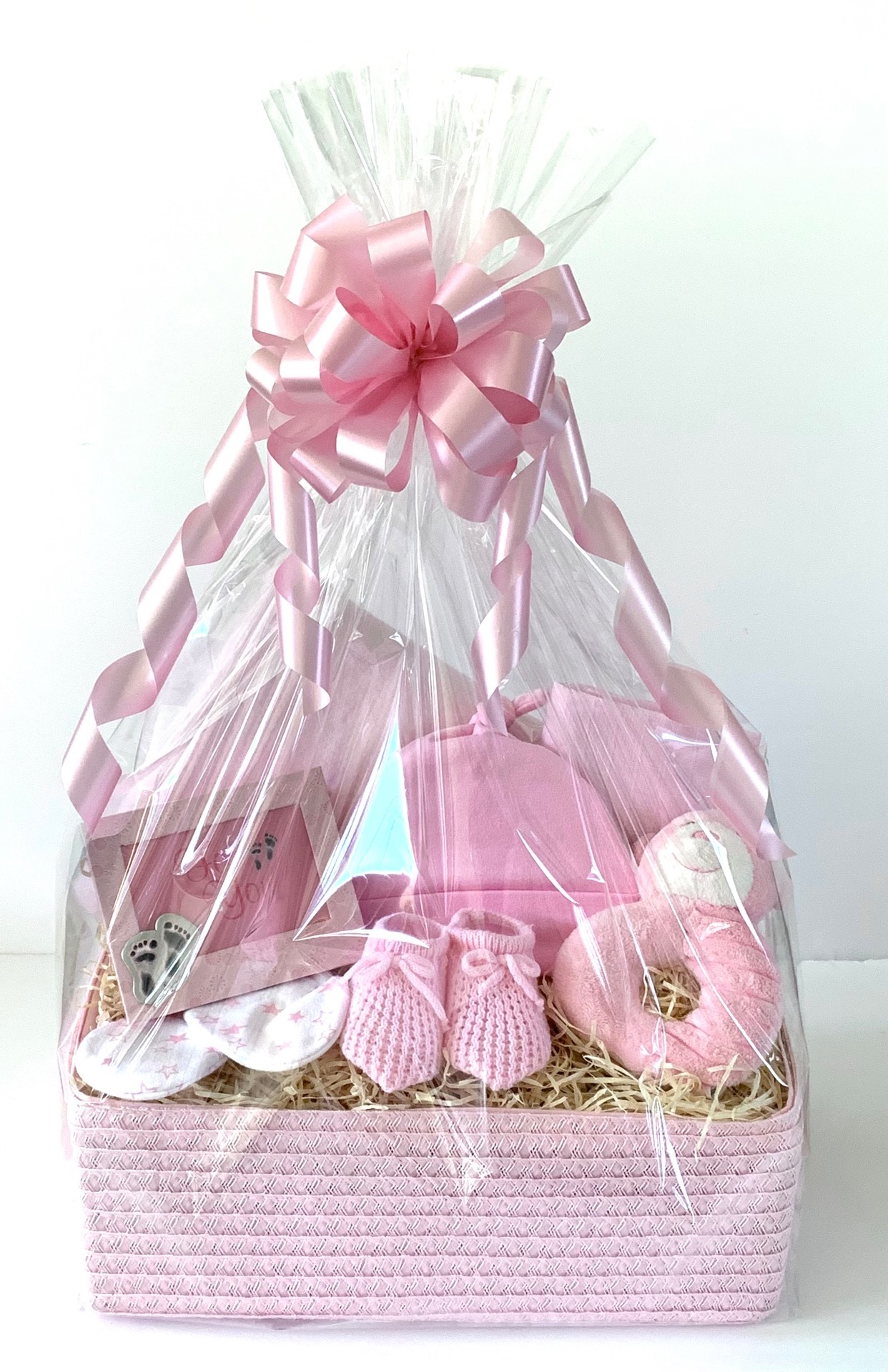 Pink Bonnie Baby Girl Gift Basket