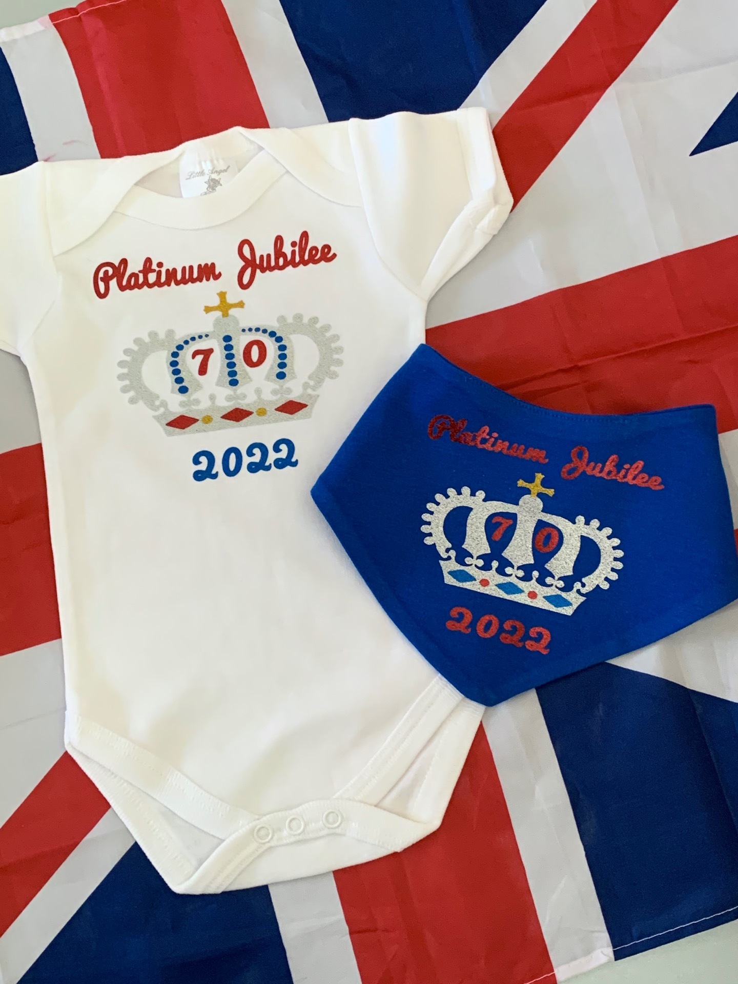 Platinum Jubilee Baby Bodysuits & Bibs