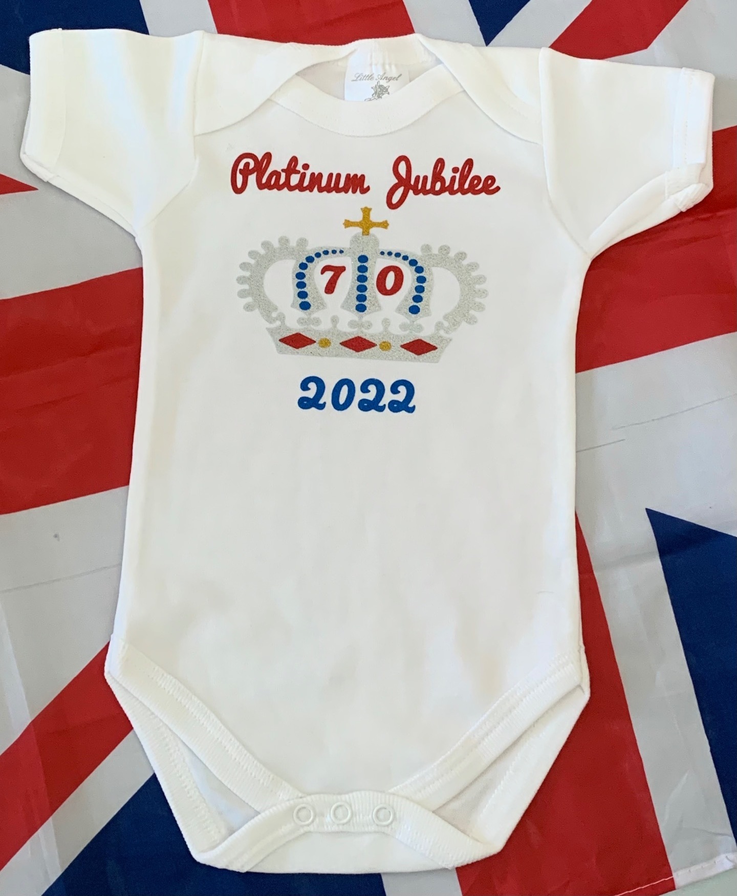 Queens Platinum Jubilee Baby Bodysuit