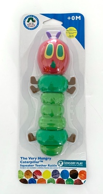 Very Hungry Caterpillar Squeaker Rattle