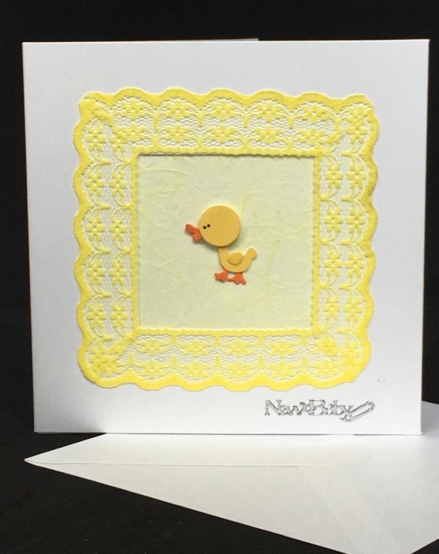 Duck New Baby Greeting Card