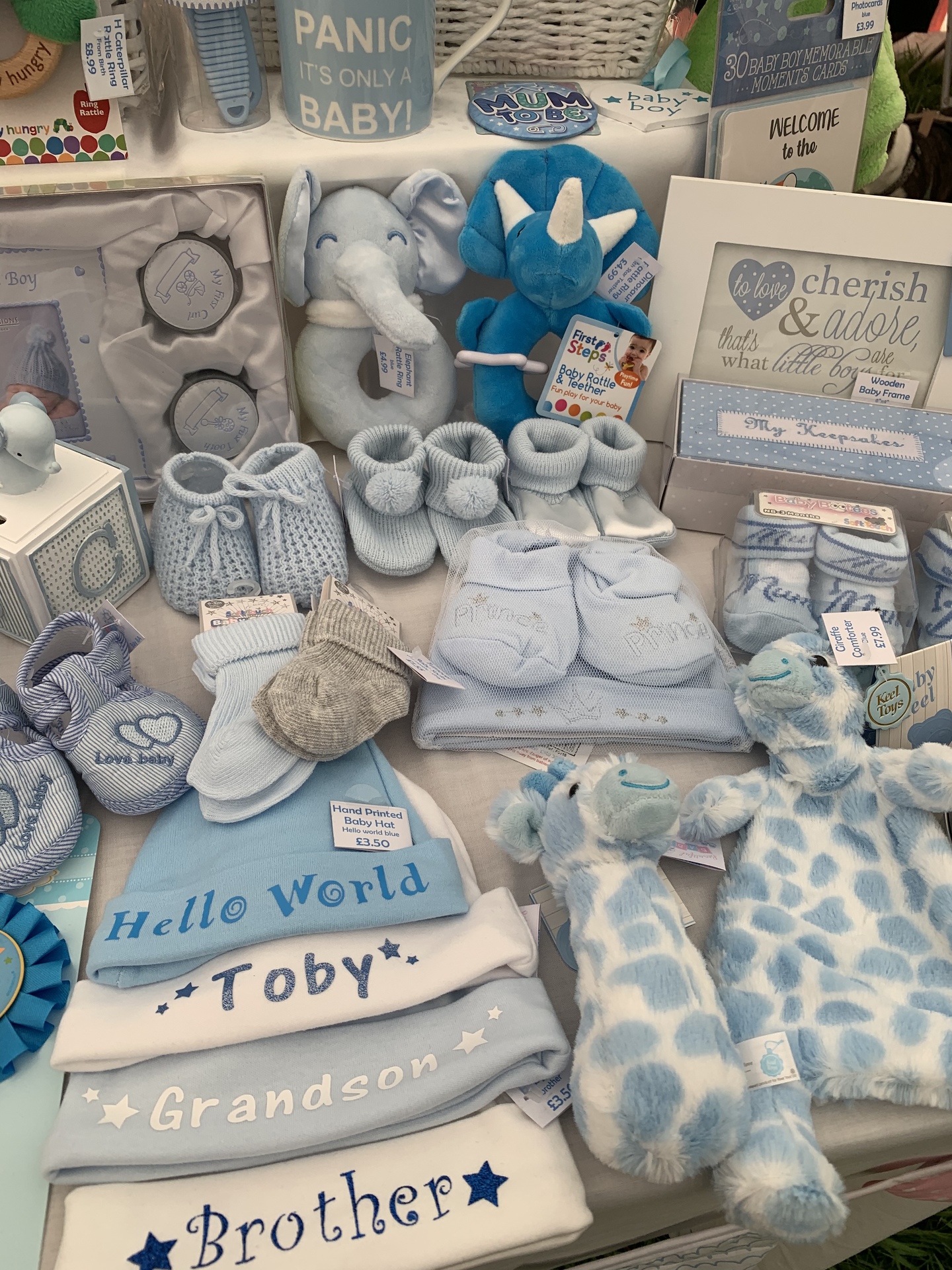Baby Boy Gifts at The Olde Watermill Barton