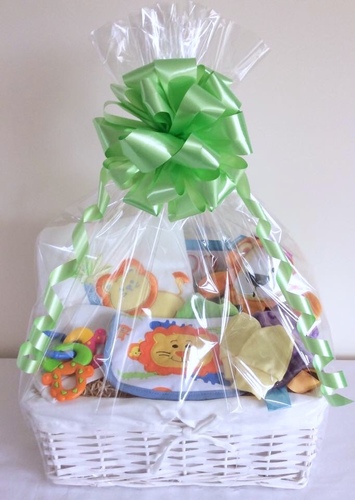 Lion Baby Gift Basket