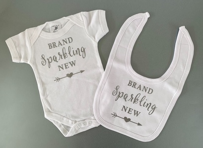 Brand Sparkling New Baby Gift Set - Silver