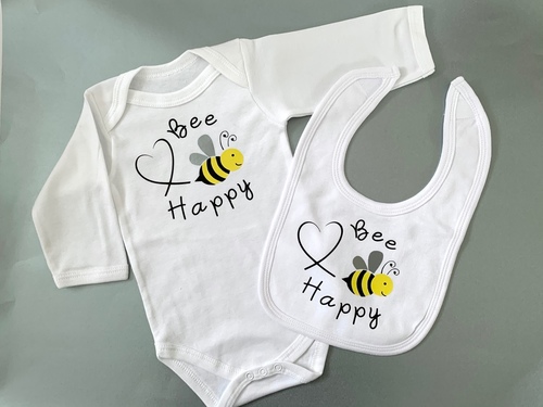 Bee Happy New Baby Gift Set