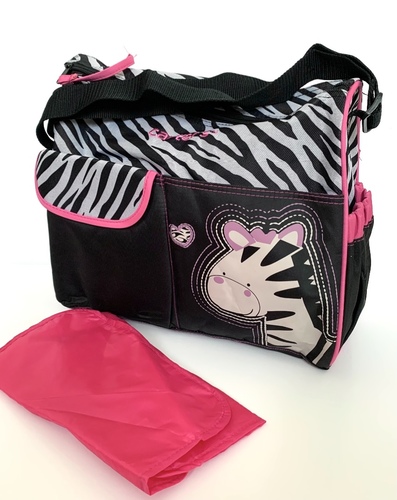 Changing Bag by Carters - Pink Zebra