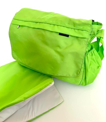Changing Bag by Babzee - Lime Green