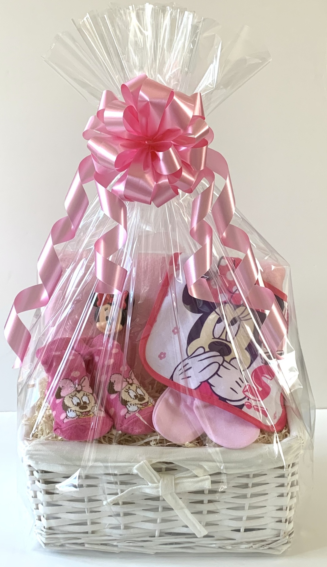Minnie Mouse Baby Girl Gift Basket