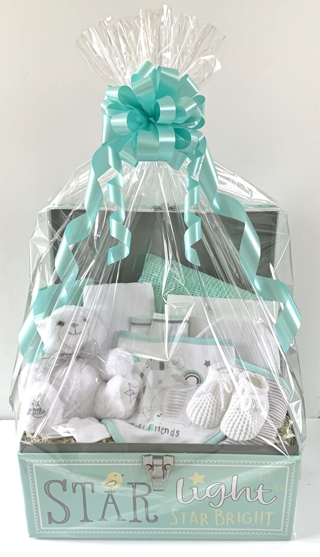 Starlight Neutral Baby Gift Basket