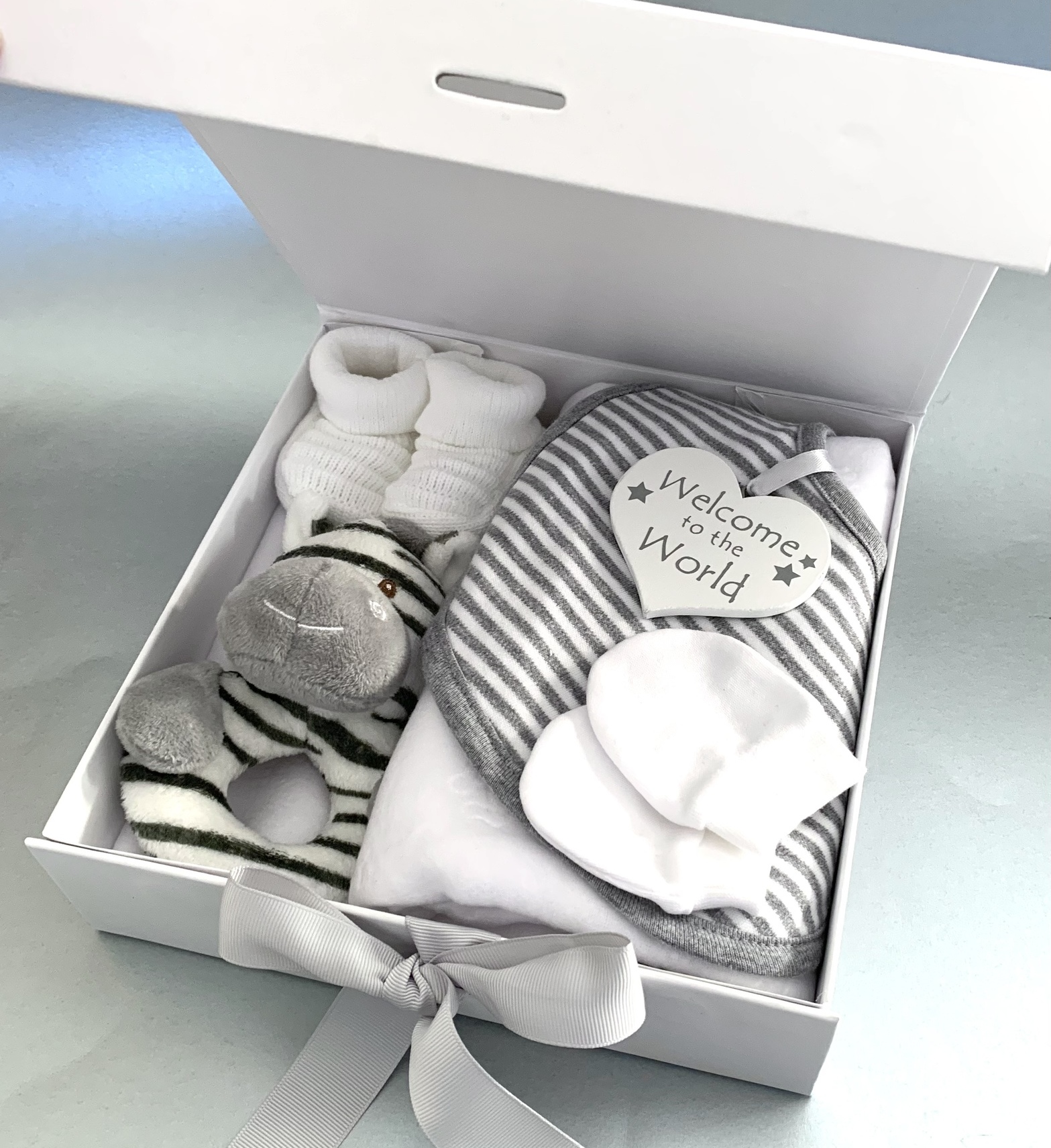 Zebra Baby Gift Box