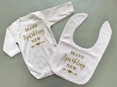 Brand Sparkling New Baby Gift Set - Gold