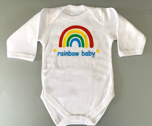 Rainbow Baby Bodysuit - Bright
