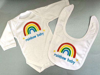Rainbow Baby Gift Set - Bright