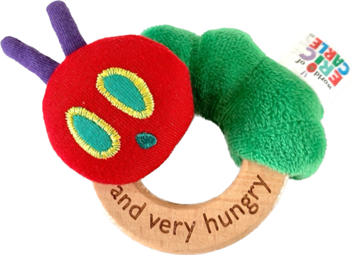 Very Hungry Caterpillar Rattle Ring