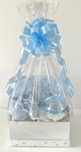 First Christmas Gift Box - blue