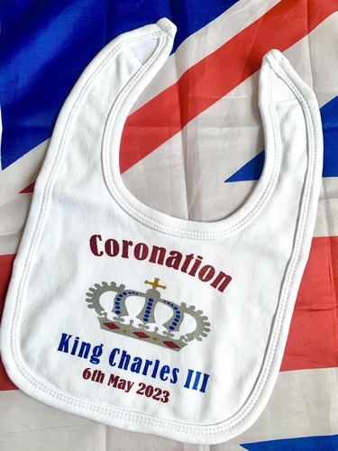 King Charles III Coronation Bib
