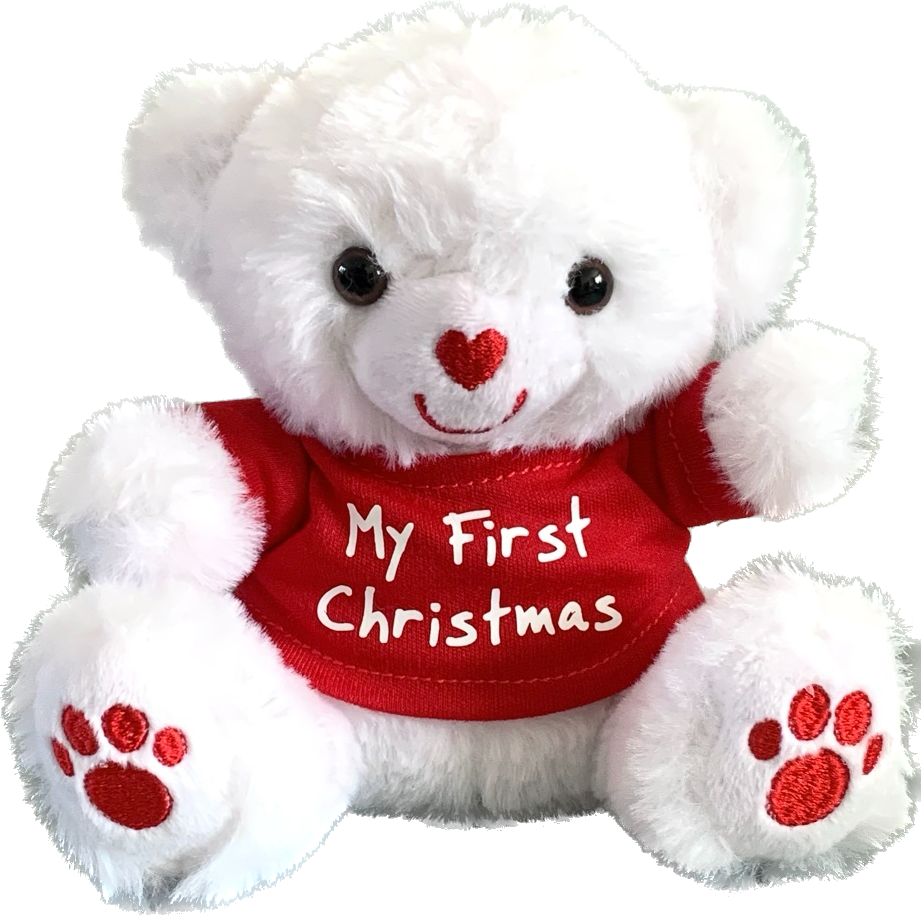 First Christmas Teddy Bear