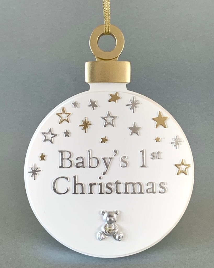 Baby's First Christmas Decorations & Baubles