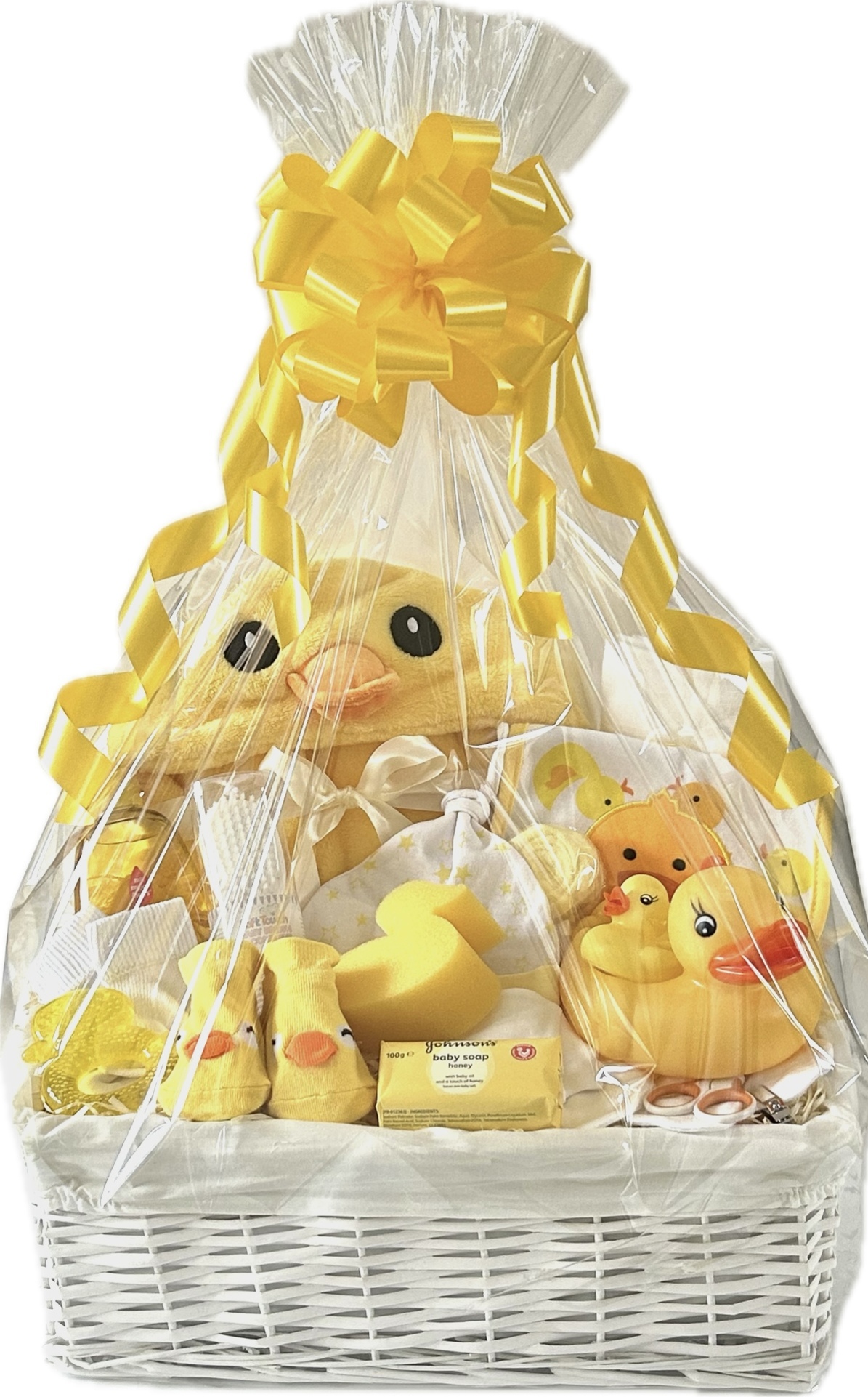 Large Luxury Duck Baby Gift Basket