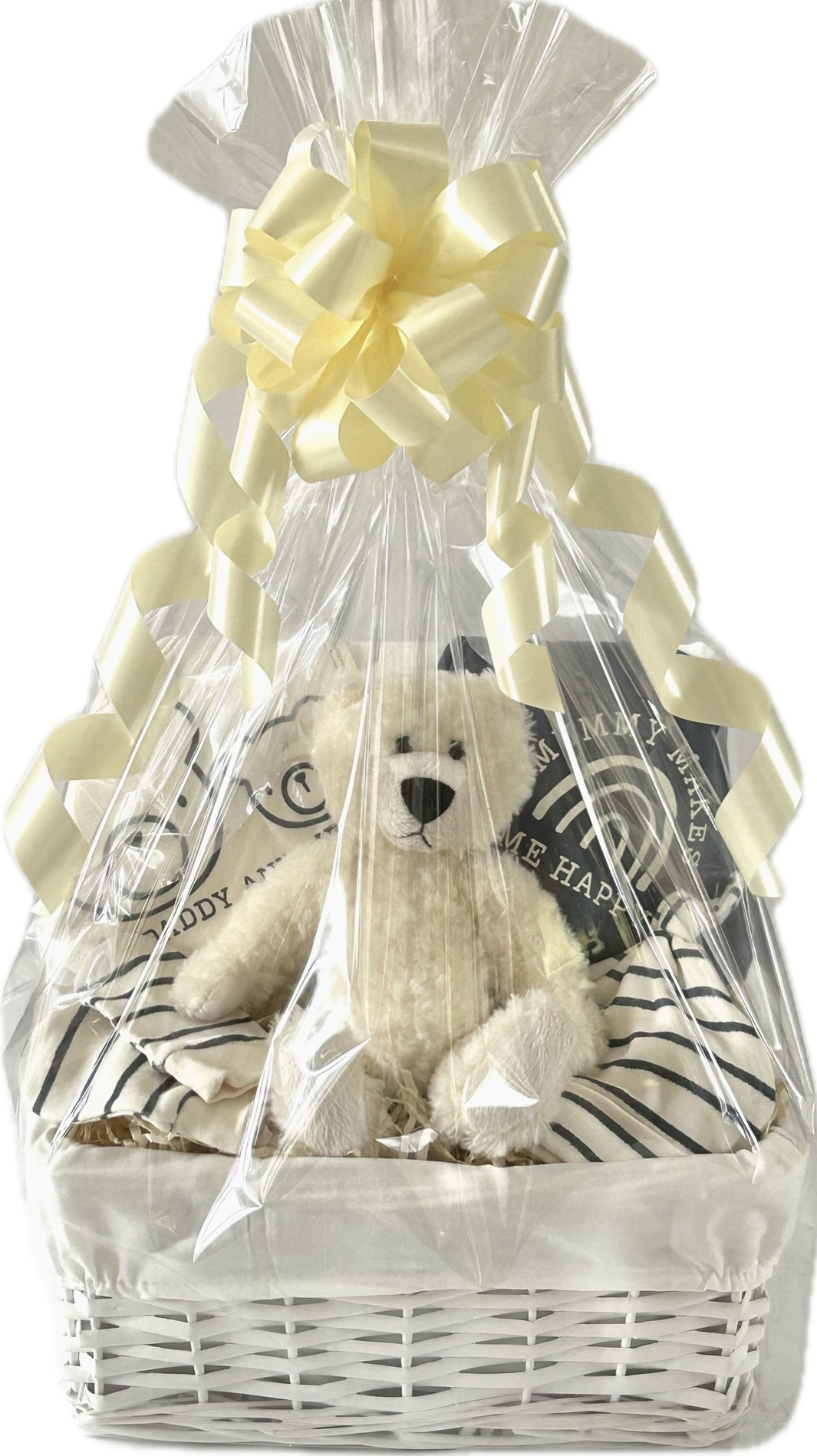 Bear Baby Boy Gift Basket