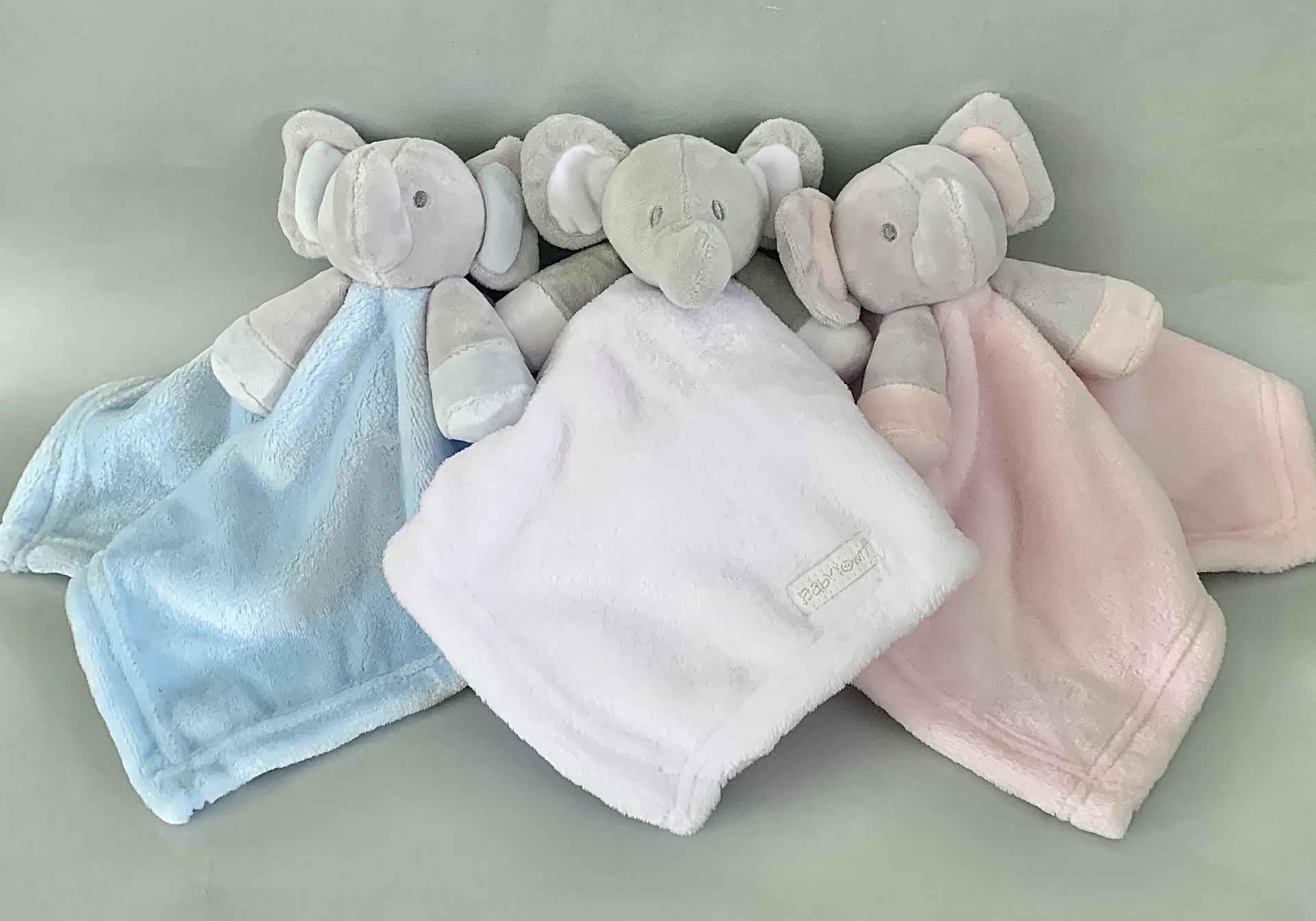 Soft Elephant Baby Comforters