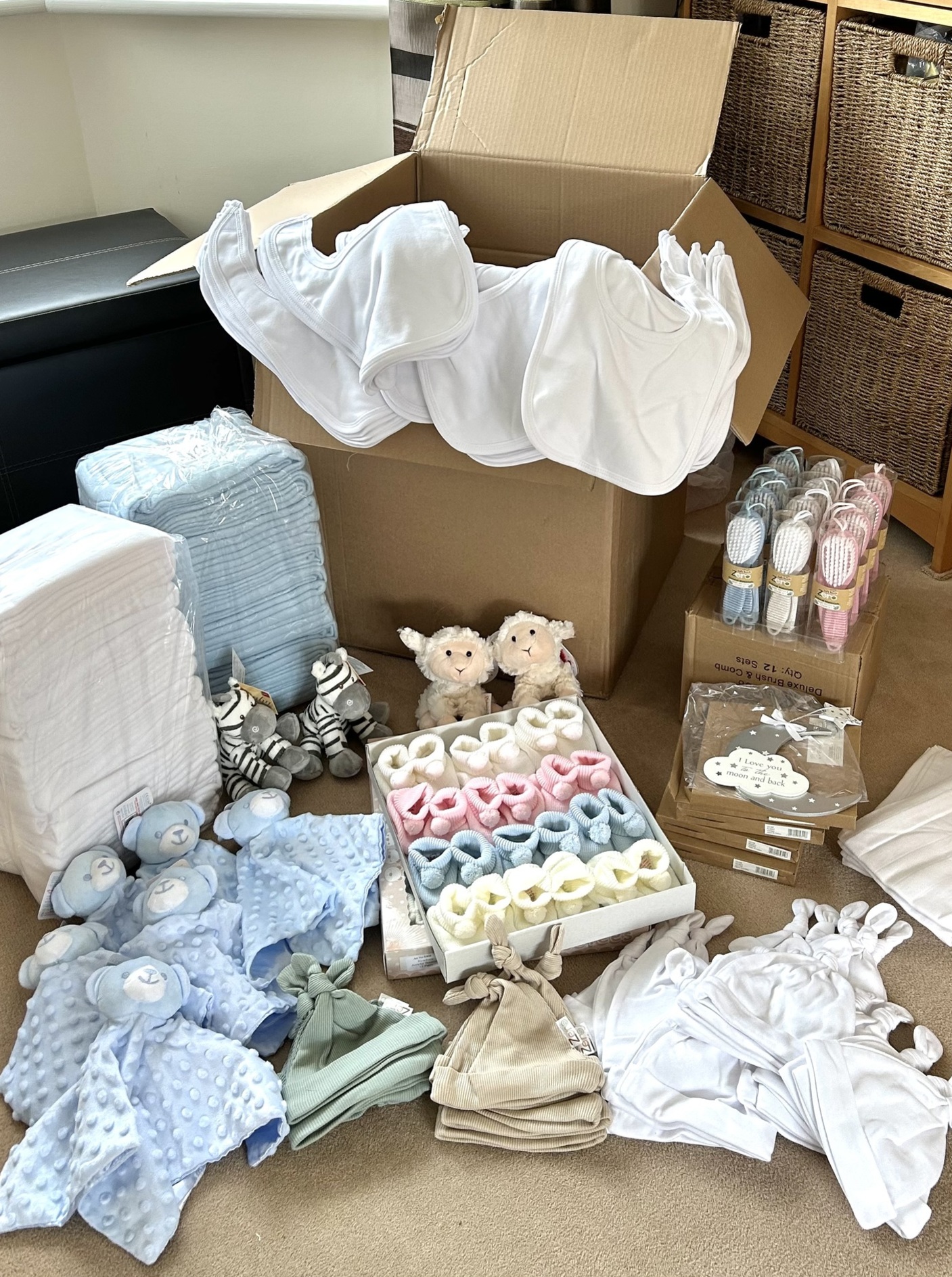 Beautiful Baby Gift Baskets - new delivery
