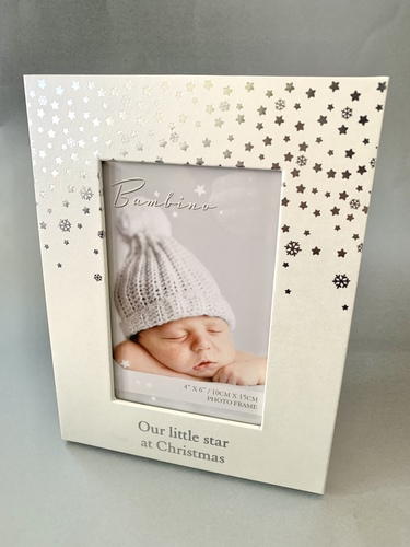 Our Little Star at Christmas Photo Frame