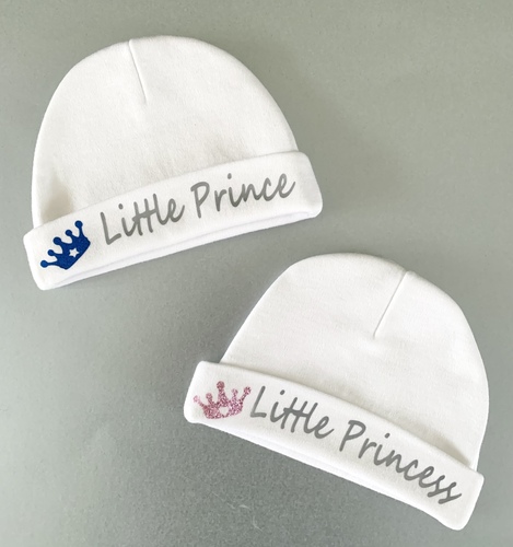 Little Prince / Little Princess Baby Hats