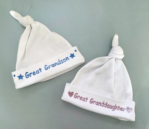 Great Grandson / Granddaughter Baby Hats