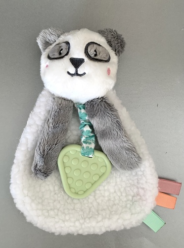 Plush Panda Comforter Teether Toy