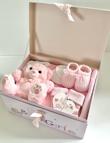 Baby Girl Gift Set in Keepsake Box