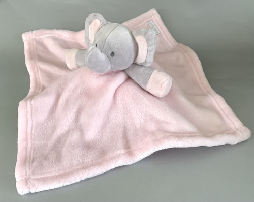 Elephant Comforter by Babytown - pink