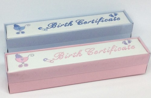 Birth Certificate Boxes