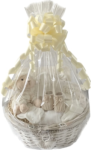 Cream Lamb Gift Basket
