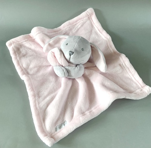 Bunny Comforter by Babytown - pink