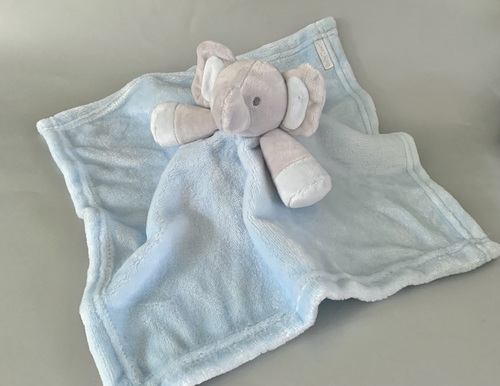 Elephant Comforter by Babytown - blue