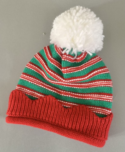 Elf Knitted Pom Pom Hat