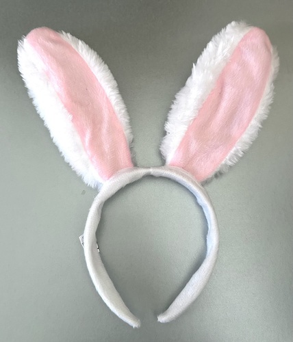 Fluffy Bunny Ears - Pink