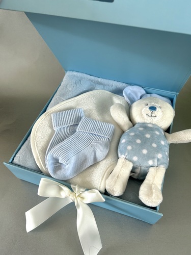 Blue Bear Gift Box - medium
