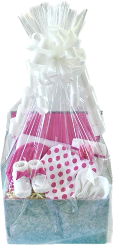 Hot Pink Baby Girl Gift Box
