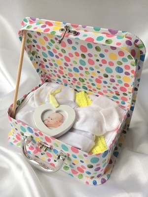 Spotty Baby Girl Gift Case