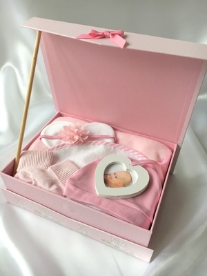 Baby Girl Bunny Gift Box